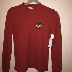 Vans turtle neck long sleeve shirt